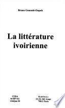 La littérature ivoirienne