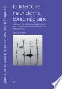 La littérature mauricienne contemporaine