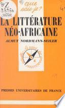 La littérature néo-africaine