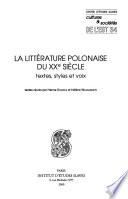 La littérature polonaise du XXe siècle