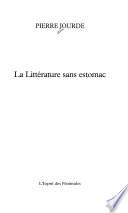 La littérature sans estomac