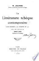 La littérature tchèque contemporaine
