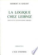 La Logique chez Leibniz