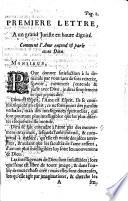 La Lumiere nee en tenebres, qui incite tous les hommes de bonne volonté d'ouvrir les yeux de leurs entendements pour la conoître, etc. [Edited by C. de Cort.]