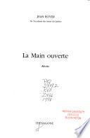 La main ouverte
