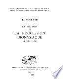 La maison de la procession dionysiaque à El Jem