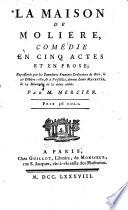 La maison de Molière