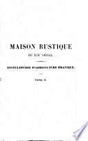 La maison rustique du XIXe siècle