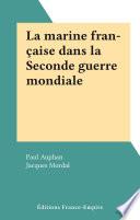 La marine française dans la Seconde guerre mondiale