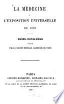 La médecine à l'Exposition universelle de 1867