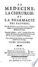 La Medecine, La Chirurgie, Et La Pharmacie Des Pauvres