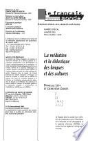 La médiation et la didactique des langues et des cultures
