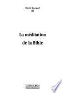 La méditation de la Bible