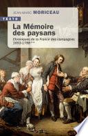 La mémoire des paysans