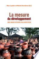 La Mesure du développement