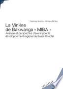 La minière de Bakwanga MIBA