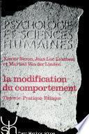 La modification du comportement
