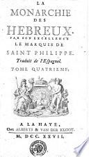 LA MONARCHIE DES HEBREUX