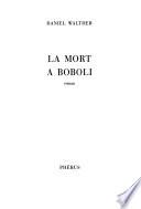La mort à Boboli