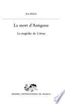 La mort d'Antigone