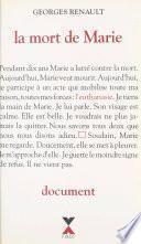 La mort de Marie : document