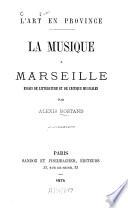 La musique à Marseille