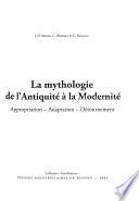 La mythologie de l'antiquité à la modernité