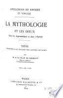 La mythologie et les dieux dans les Argonautiques et dans l'Énéide