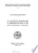 La nation française à Lisbonne de 1669 à 1790