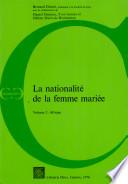 La nationalité de la femme mariée: Afrique