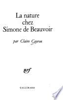 La nature chez Simone de Beauvoir