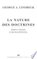 La nature des doctrines