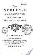 La noblesse commerçante