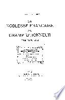 La noblesse française au champ d'honneur, 1914-1915-1916