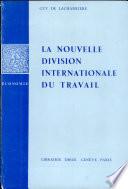 La nouvelle division internationale du travail