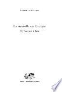 La nouvelle en Europe