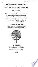La nouvelle fabrique des excellens traits de vérité
