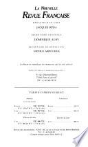 La Nouvelle revue française