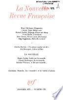 La Nouvelle revue française