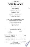 La Nouvelle revue française