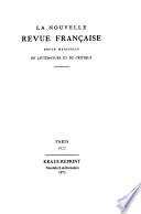 La Nouvelle revue française