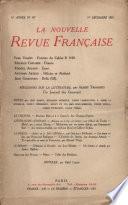 La Nouvelle Revue Française N' 147 (Décembre 1925)
