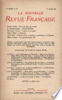 La Nouvelle Revue Française N' 150 (Mars 1926)