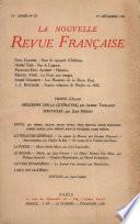 La Nouvelle Revue Française N' 171 (Décembre 1927)