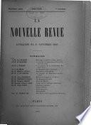 La Nouvelle revue