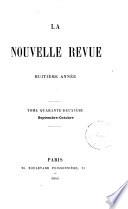 La Nouvelle revue