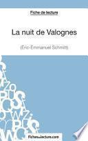 La nuit de Valognes d'Eric-Emmanuel Schmitt (Fiche de lecture)