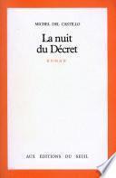 La Nuit du Décret - Prix Renaudot 1981