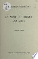 La Nuit du prince des sots