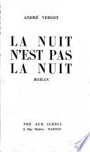 La nuit n'est pas la nuit